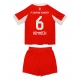 Maillot de foot Bayern Munich Joshua Kimmich #6 Domicile vêtements enfant 2025-26 Manches Courtes (+ pantalon court)